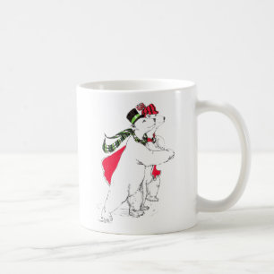 Whimsisches Weihnachtsfest Alaska Wildlife Coffee Kaffeetasse