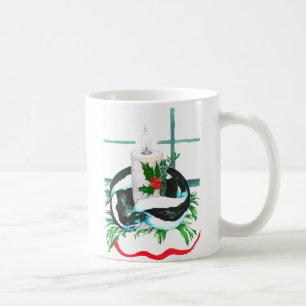 Whimsisches Weihnachtsfest Alaska Wildlife Coffee  Kaffeetasse