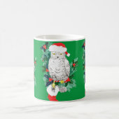 Whimsisches Weihnachtsfest Alaska Wildlife Coffee  Kaffeetasse (Mittel)