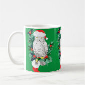 Whimsisches Weihnachtsfest Alaska Wildlife Coffee  Kaffeetasse (Links)