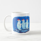 Whimsisches Weihnachtsfest Alaska Wildlife Coffee  Kaffeetasse (Links)