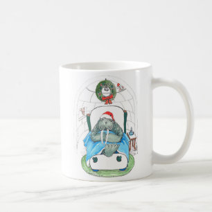 Whimsisches Weihnachtsfest Alaska Wildlife Coffee Kaffeetasse