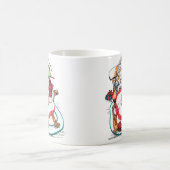Whimsisches Weihnachtsfest Alaska Wildlife Coffee Kaffeetasse (Mittel)