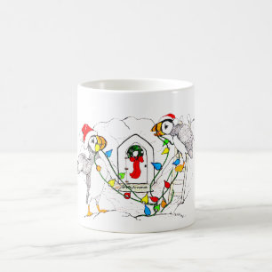 Whimsisches Weihnachtsfest Alaska Wildlife Coffee Kaffeetasse