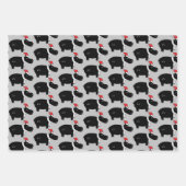 Whimsisches Weihnachtsfest Geschenkpapier Set (Vorderseite 2)