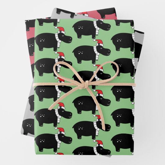 Whimsisches Weihnachtsfest Geschenkpapier Set (Beispiel)