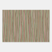 Whimsisches Weihnachtsfest - Kalligrafie - Zweige Geschenkpapier Set (Vorderseite 3)