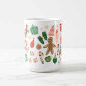 Whimsisches Weihnachtsfest-Tasse Kaffeetasse (Mittel)