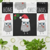 Whimsisches Weihnachtsgeschenk Schüssel Küchentuch (Gefaltet)