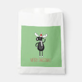 Whimsisches Weihnachtsmoose Geschenktütchen (Vorderseite)