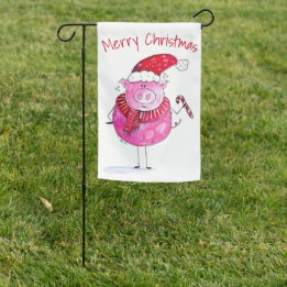 Whimsisches Weihnachtsschwein