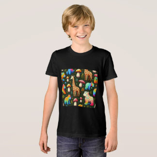 Whimsisches Woodland Kreaturen Kinder T - Shirt