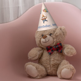 Whimsisches Zirkus Geburtstagsparty Partyhütchen