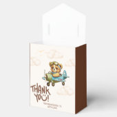 Whimsisical Watercolor Airplane Teddy Bar Vielen D Geschenkschachtel (Geöffnet)