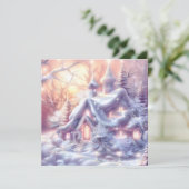 Whimsisischer Winter Wonderland Weihnachten (Stehend Vorderseite)