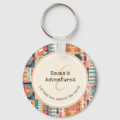 Whimsisley Wanderlust Dreamscape Adventurer Schlüsselanhänger (Rückseite)