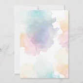 whimsisses modernes Design Horse Derby Einladung (Rückseite)