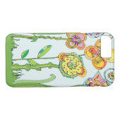 Whimsistische Blume - Fall Case-Mate iPhone Hülle (Rückseite (Horizontal))