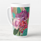 Whimsistische Blume Milchtasse (Linke Ecke)