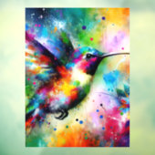 Whimsistische Impressionistin Fensteraufkleber (Blatt 3)