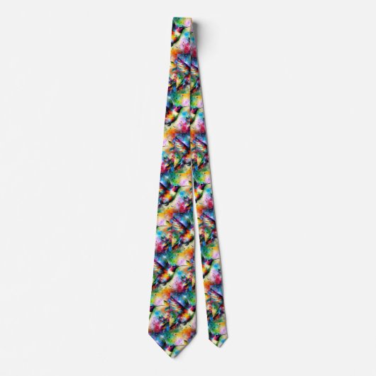 Whimsistische Impressionistin Krawatte (Vorderseite)