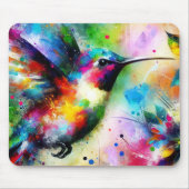 Whimsistische Impressionistin Mousepad (Vorne)
