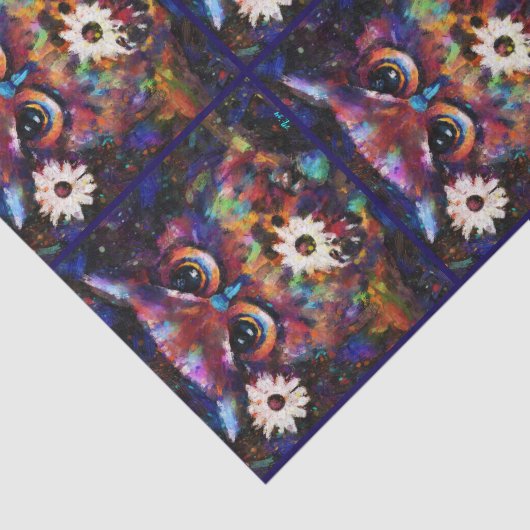 Whimsistische Impressionistin Seidenpapier (Ausschnitt)