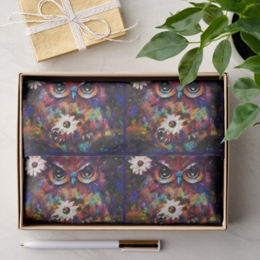 Whimsistische Impressionistin Seidenpapier (Geschenk)