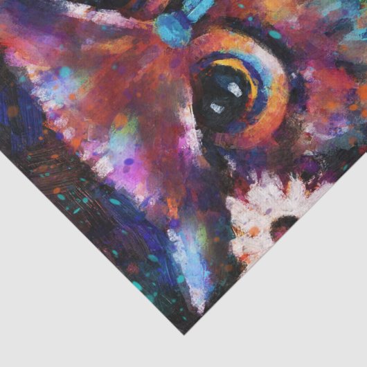 Whimsistische Impressionistin Seidenpapier (Ausschnitt)