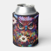 Whimsistische Impressionistische Bläschen Personal Dosenkühler (Kanne Vorderseite)