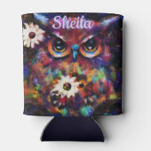 Whimsistische Impressionistische Bläschen Personal Dosenkühler (Rückseite)