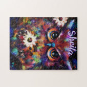 Whimsistische Impressionistische Bläschen Personal Puzzle (Horizontal)