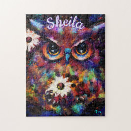 Whimsistische Impressionistische Bläschen Personal Puzzle