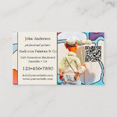 Whimsistische Kunstmalerkarte Visitenkarte (Vorderseite)