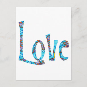 Whimsistische Liebe I Postkarte