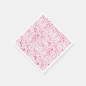 Whimsistische Liebe Serviette (Ecke)