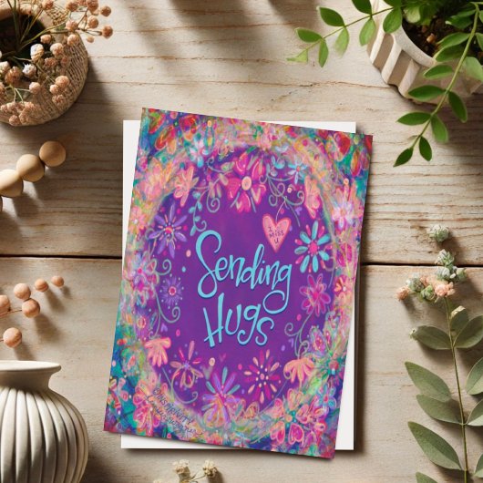 Whimsistische Miss Sie Hübsch florale Inspirivity Karte