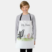 Whimsistische Tiere Marching Band Personalisiert Schürze (Getragen)