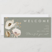 Whimsistische Wildblume | Header für die Seekarte (Vorderseite)