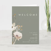 Whimsistische Wildblume | Programm für gedeckte Ho (Vorderseite)