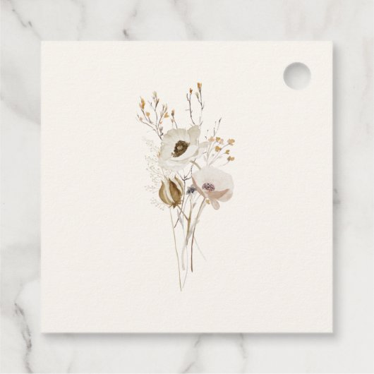 Whimsistische Wildblume | Sage Vielen Dank für die Geschenkanhänger (Rückseite)