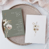Whimsistische Wildblume | Sage We Do Renewal Einladung