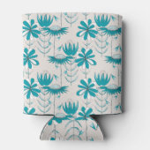 Whimsistische Wildblumen Dosenkühler (Rückseite)