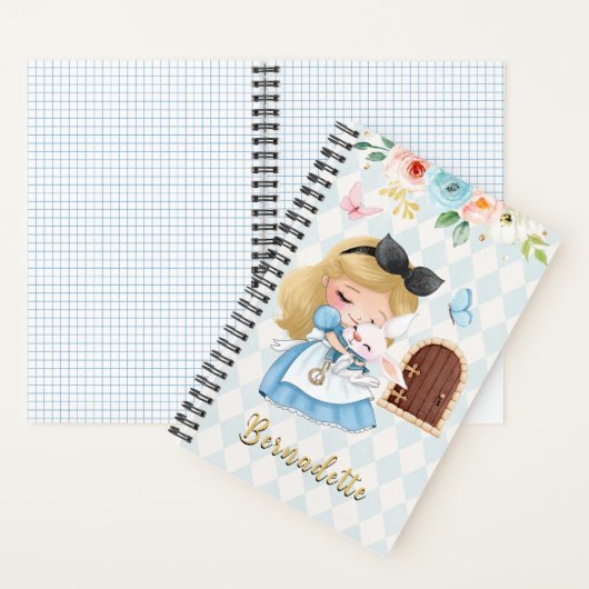 Whimsy Alice's Adventures in Wonderland Notizblock (Innen)