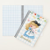 Whimsy Alice's Adventures in Wonderland Notizblock (Innen)