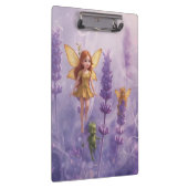 Whimsy Among the Purple Blooms Klemmbrett (Rechts)