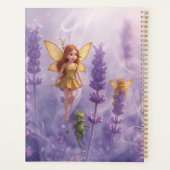 Whimsy Among the Purple Blooms Planer (Rückseite)