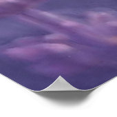 Whimsy Among the Purple Blooms Poster (Ecke)