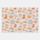 Whimsy Backdesign, Cookies und Kekse Geschenkpapier Set (Vorderseite)