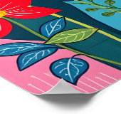 Whimsy Bird Poster (Ecke)